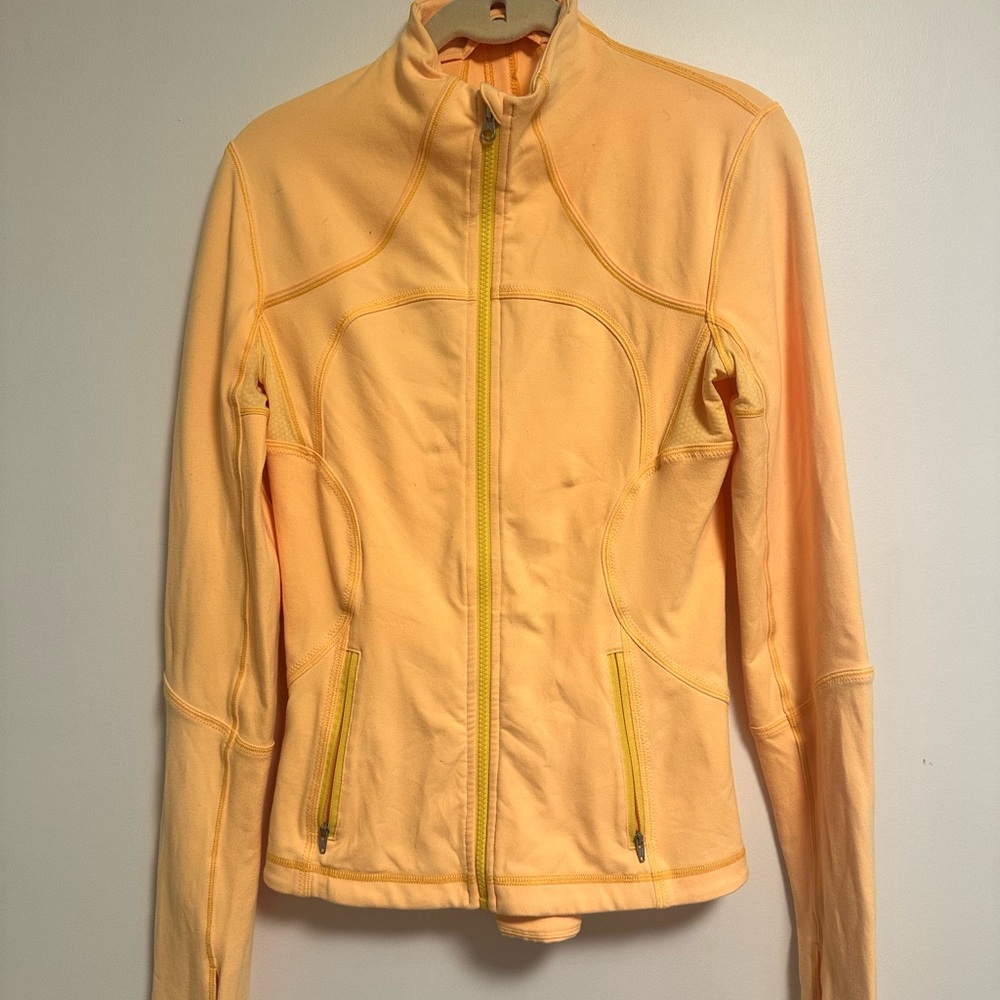 lululemon athletica burning Yellow Full-Zip Utility Jacket
